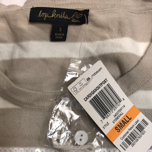 Knit sweater top Macy’s size small - Picture 2 of 5